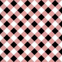 Gingham pattern template. Vector design.