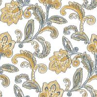 Textile floral and mix color deign vector