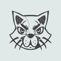 angry cat emoji icon logo and smile 8564737 Vector Art at Vecteezy