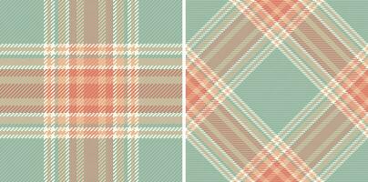 Textile tartan texture of pattern check vector with a plaid fabric background seamless.