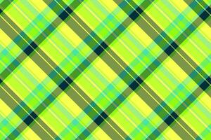 Background texture pattern of plaid fabric seamless with a textile check tartan vector. vector