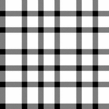 Seamless pattern vector of background textile fabric with a tartan plaid texture check.