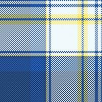 Vector check plaid of texture fabric background with a tartan seamless textile pattern.