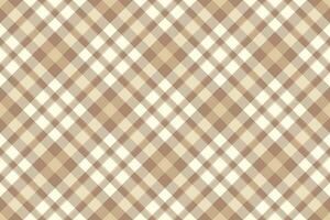 Textile plaid tartan of check seamless fabric with a vector pattern texture background.