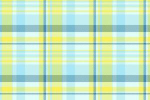Fabric texture background of tartan seamless vector with a plaid pattern textile check.