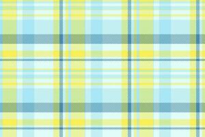 Fabric texture background of tartan seamless vector with a plaid pattern textile check.