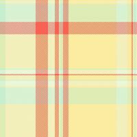 Tartan plaid check of texture vector background with a seamless pattern textile fabric.