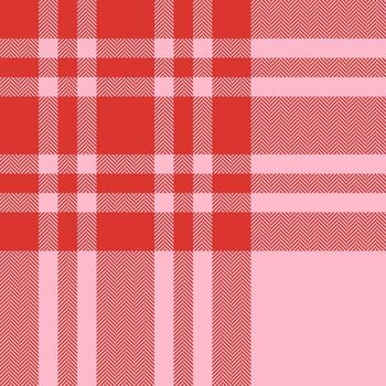 Plaid check pattern. Seamless fabric texture. Tartan textile print. vector