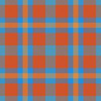 Tartan seamless fabric of pattern plaid textile with a vector check background texture.
