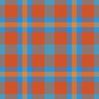 Tartan seamless fabric of pattern plaid textile with a vector check background texture.