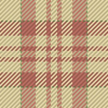 Seamless pattern of scottish tartan plaid. Repeatable background with check fabric texture. Vector backdrop striped textile print.