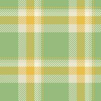 Pattern background texture of plaid tartan textile with a seamless vector check fabric.