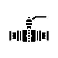 pipe pipeline glyph icon vector illustration