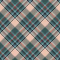 vector de patrón de cuadros sin costuras de tartán escocia. tela de fondo retro. textura geométrica cuadrada de color de verificación vintage para impresión textil, papel de regalo, tarjeta de regalo, diseño de papel tapiz.