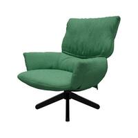 Modern accent chairs right side view 3d rendering. High quality transparent background image. photo