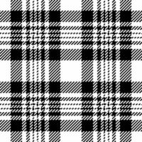 Textile pattern check of background plaid seamless with a vector texture tartan fabric.