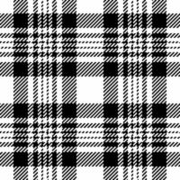 Textile pattern check of background plaid seamless with a vector texture tartan fabric.