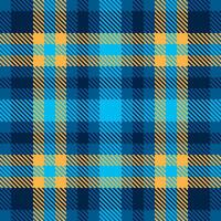Texture fabric plaid of tartan pattern textile with a check background vector seamless.
