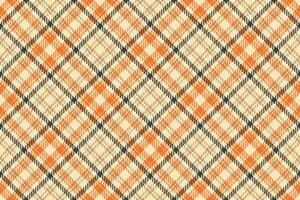 Tartan seamless background of fabric textile check with a pattern plaid vector texture.