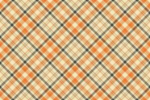 Tartan seamless background of fabric textile check with a pattern plaid vector texture.