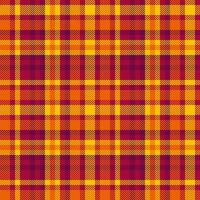 Tartan pattern vector of check plaid background with a seamless fabric texture textile.