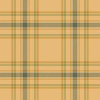 Plaid seamless pattern. Check fabric texture. Vector textile print.