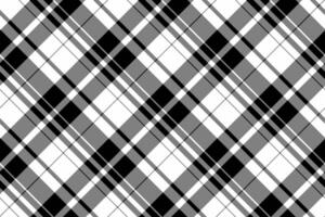 Seamless texture vector of fabric plaid pattern with a check textile tartan background.