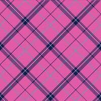 Seamless pattern of scottish tartan plaid. Repeatable background with check fabric texture. Vector backdrop striped textile print.