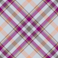 Plaid pattern vector. Check fabric texture. Seamless textile design for clothes, paper print. vector