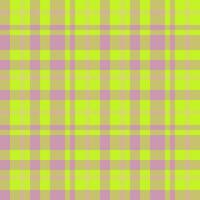 Fabric texture textile of seamless background check with a pattern plaid tartan vector. vector