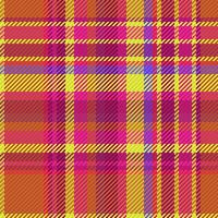 Tartan texture textile of seamless check plaid with a vector fabric pattern background.