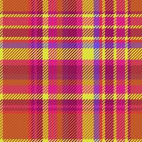 Tartan texture textile of seamless check plaid with a vector fabric pattern background.