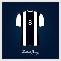 Retro Jersey Design for fashion vector