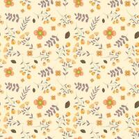 Abstract flower pattern background. Vector. vector