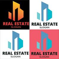 Real Estate Logo Template Design Vector, Emblem, Design Concept, Creative Symbol, Icon vector