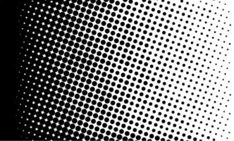 Halftone gradient dots background. Monochrome texture for printing on badges, posters, and business cards. vector