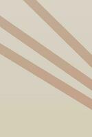 Minimalist Lines Art, Mid Century Poster vector