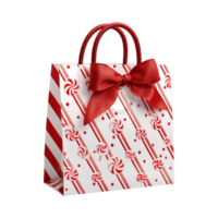 ai generado rojo regalo caja png