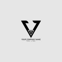 V Letter Logo vector