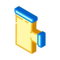 pipe pipeline isometric icon vector illustration