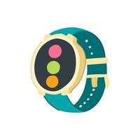 technology smart watch cartoon vector illustration