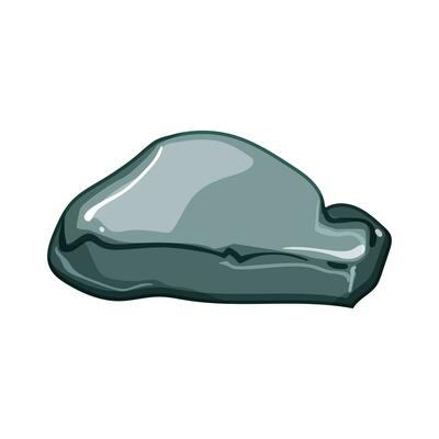 wall pebble stone cartoon vector illustration