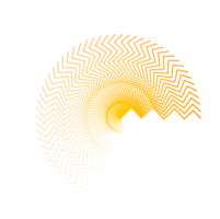 Spiral Line Arts Yellow Free PNG