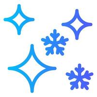 sparkling gradient icon vector