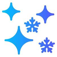 sparkling gradient icon vector