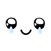 Crying Face Cartoon illustration png