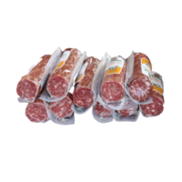 vacuüm verpakt Calabrische pittig salami png