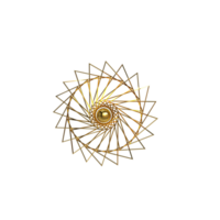 3d geometrisk form, cirkel design element tolkning png