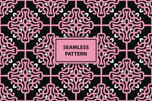 pink seamless pattern. cute background with modern minimal labels. Abstract geometric floral texture. Spring summer decor. Simple cute pattern design for babies, kids vector