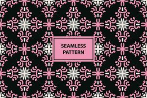 pink seamless pattern. cute background with modern minimal labels. Abstract geometric floral texture. Spring summer decor. Simple cute pattern design for babies, kids vector